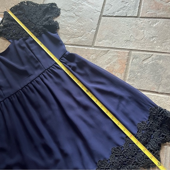 ⭐️BOGO FREE⭐️ URBAN OUTFITTERS Pins and Needles Navy and black NWT size L - Picture 12 of 14